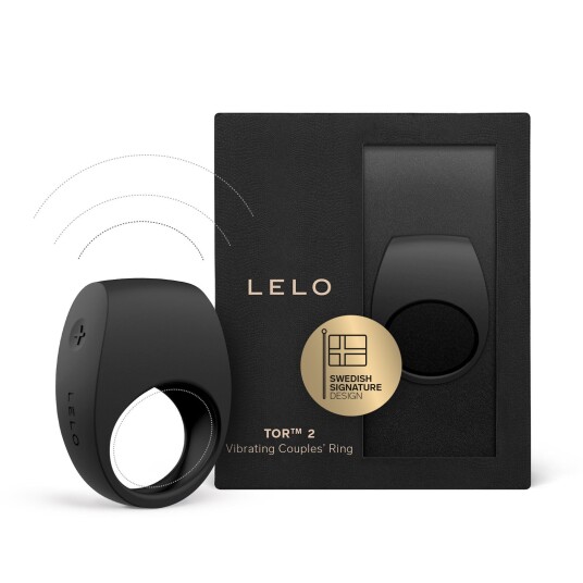 Lelo Tor 2 Oppladbar Vibrerende Penisring - Svart Lelo Tor 2 Oppladbar Vibrerende Penisring - Svart