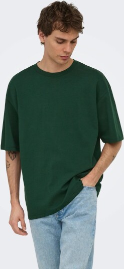 ONLY & SONS Onscaspian Airflex Boxy Ss Tee Noos Green M
