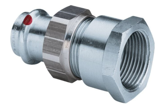 Viega Prestabo Galvanisert Union Pressfitting med Innvendige Gjenger 54mmx2"