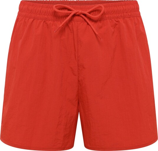 Weekday Structured Mid Thigh Swim Shorts Red XL