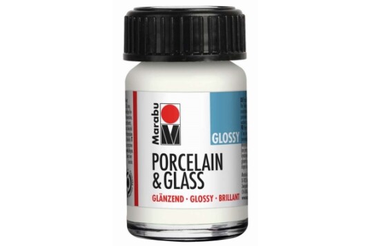Hobby2You Porcelain & Glass Glossy 15Ml White 070