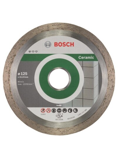 Bosch Diamantskive 125 mm for Keramikk - Standard Kappeskive
