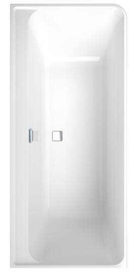 VILLEROY & BOCH COLLARO BADEKAR 180X80 BACK TO WALL VENSTRE MED AVLØPSSETT I KROM