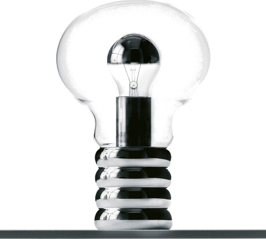 Bulb Bordlampe   Ingo Maurer   Stue   Design   Metall   Med en lyskilde