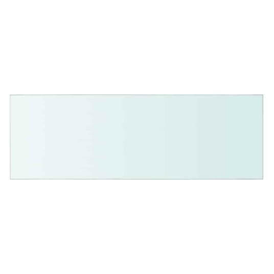 vidaXL Hyllepaneler 2 stk klart glass 60x20 cm vidaXL Hyllepaneler 2 stk klart glass 60x20 cm