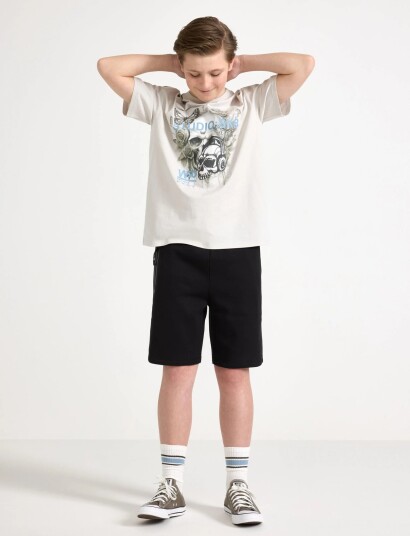 Lindex Shorts With Brushed Inside Black 128