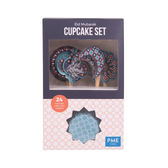 Cupcake Sett Eid Mubarak Pk/24 Cupcake Sett Eid Mubarak Pk/24