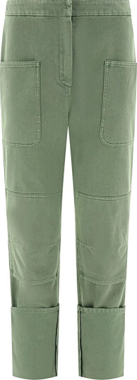 Max Mara Dame Bukser Grønn 3XS,