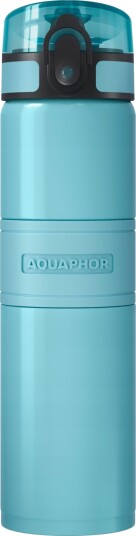 Aquaphor City Cool Termoflaske med filter - 500ml - Blå