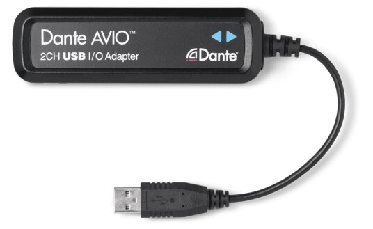 Dante AVIO USB IO Adapter 2x2