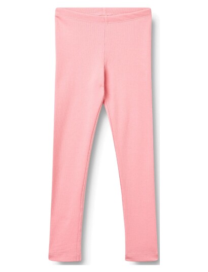 Wheat Rib Leggings Maddy Pink 140
