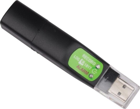 Elma Batteri Log 181T Datalogger Med For Temperatur, Pdf, USB