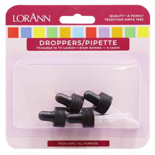 Lorann Pipetter Til 3,75ml Flaske Pk/4 