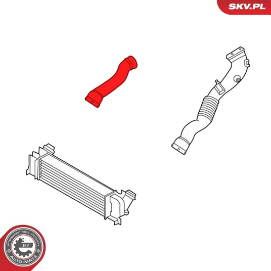 Ladeluftslange ESEN SKV 24SKV177