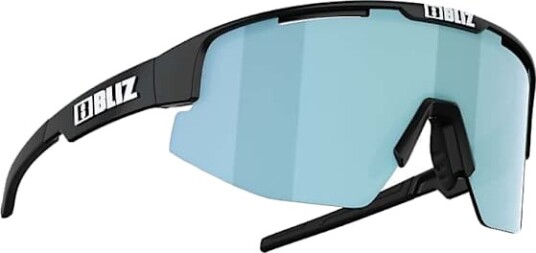 Bliz Matrix Matt Black/Smoke with Ice Blue Multi Matte Black Smoke w Ice Blue Multi OneSize