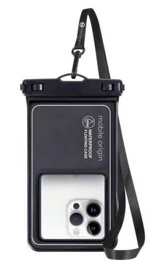 Mobile Origin Waterproof floating case 6.8" - black/white Mobile Origin Waterproof floating case 6.8" - black/white
