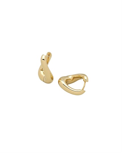 Tom Wood Twist Hoops Øredobber Gull