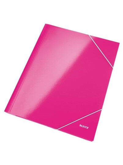 Leitz Strikkmappe WOW Kartong A4 Rosa Leitz Strikkmappe WOW Kartong A4 Rosa