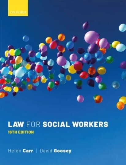 Law For Social Workers Av Helen (Professor Of Law University Of Kent) Carr, David (Independent Social Worker) Goosey