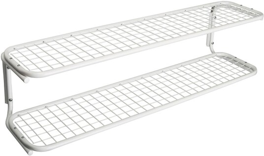 Essem Design Classic 650s Skohylla Vit/vit 80 Cm Hattehyller Og Skohyller Gunnar Bolin Svart Metall/plast