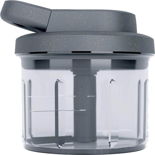 Zyliss Easy Pull multihakker 13 cm grå