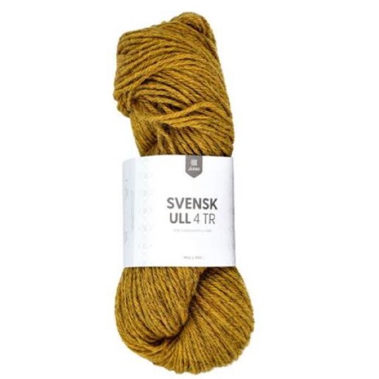 Järbo GARN Svensk Ull 4tr Skånsk Mustard 59122 100g
