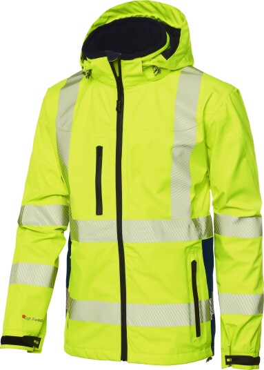 Top Swede 6718 Skalljakke Fluorescerende Gul, 1 stk ,SBG-6718-10 XXXL Top Swede 6718 Skalljakke Fluorescerende Gul, 1 stk ,SBG-6718-10 XXXL