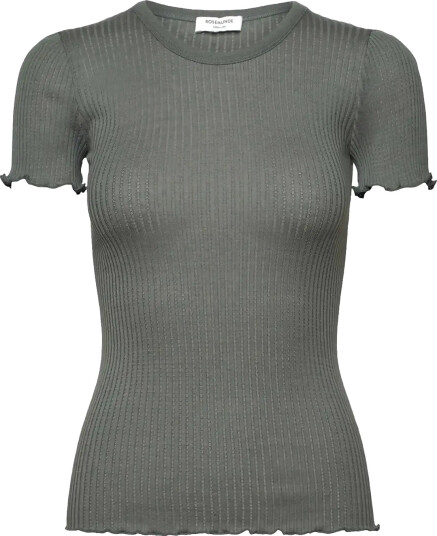 Rosemunde Rwbelize Silk Ss T Shirt Green XS