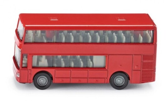 Siku 1321 Buss 3 År Metall Plast Röd