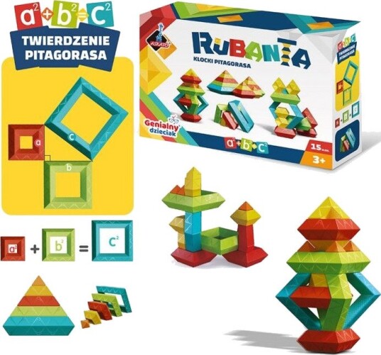 Askato Rubanta Byggeklosser 15 Deler