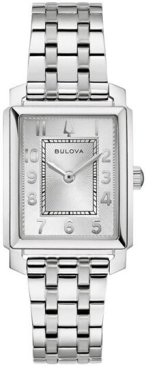 Bulova Dameklokke 96L349 Sutton Sølvfarget/Stål Bulova Dameklokke 96L349 Sutton Sølvfarget/Stål