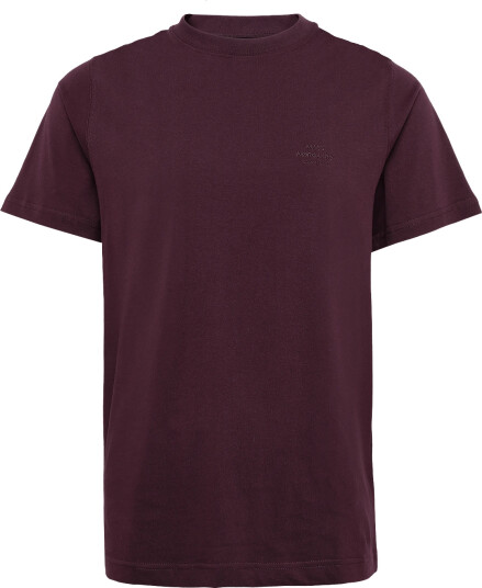 Mads Nørgaard Cotton Jersey Frode Logo Tee Fav Burgundy L
