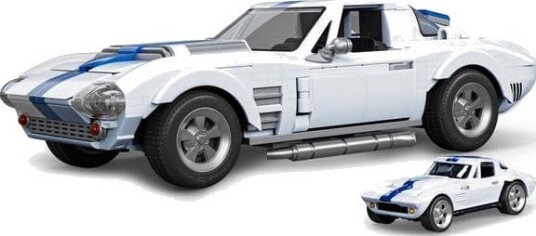 Corvette Grand Sport Modellbyggesett 1:16 900 Deler