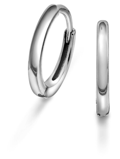 Pan Jewelry, Øreringer i 925 rhodinert sølv