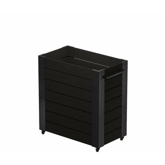 Blomsterkasse PLUS Cubic med Hjul 87 x 95 Blomsterkasse PLUS Cubic med Hjul 87 x 95