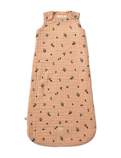 Liewood Flora Printed Sleeping Bag - Pink - 68/80 Liewood Flora Printed Sleeping Bag - Pink - 68/80