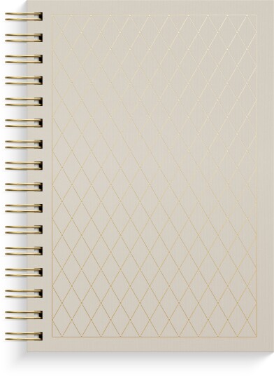 Notatbok Burde A5 Diamond Pattern