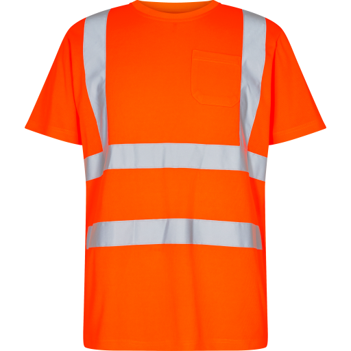 Engel Safety T-skjorte med brystlomme Hivis Oransje SEW-9541-151-10 XS