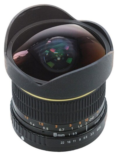 DÃRR Fisheye Objektiv til Nikon Kamera - 8mm - f/3,5 DÃRR Fisheye Objektiv til Nikon Kamera - 8mm - f/3,5