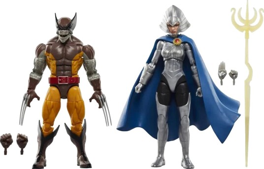 Hasbro Marvel Legends Wolverine Og Lilandra Actionfigur 15 cm Hasbro Marvel Legends Wolverine Og Lilandra Actionfigur 15 cm
