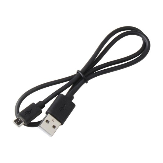 ELETRA USB TIL MICRO-SUB-KABEL 0.5 M, SVART