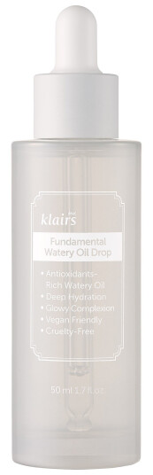 Klairs Fundamental Watery Oil Drop Ansiktsserum 50 ml - Fuktighetsgivende og Anti-age