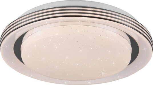 Trio Lighting Atria LED plafond 27 cm hvit starlight -