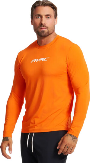 RevolutionRace Direction Active Long sleeved T shirt Herre Persimmon Orange Størrelse:L Herre > Overdeler > Langermede skjorter
