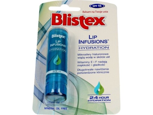 Blistex Lip Infusions Moisturizing Lip Balm Spf15 3,7G Blistex Lip Infusions Moisturizing Lip Balm Spf15 3,7G