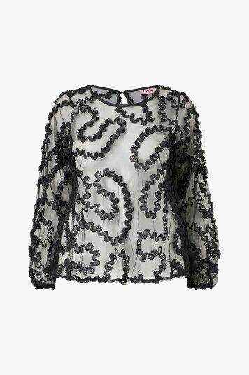 Anyday Bluse Any ursula 302 Svart