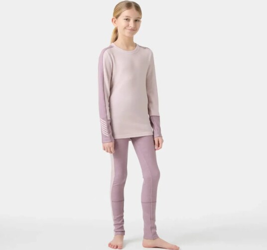 Helly Hansen Jr Lifa Merino Ullsett Lilla 152 - Fukttransport og Varme