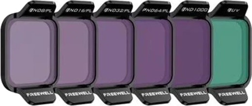 Freewell Bright Day 6 Pack Filter Set DJI Flip Freewell Bright Day 6 Pack Filter Set DJI Flip