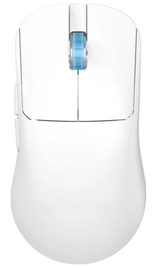 Defender Fame Gm-516 Trådløs Mus Optisk 10000Dpi 2,4 Ghz + Bluetooth Hvit Batteri 5 Spillknapper