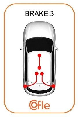 Tautrekk, håndbremse COFLE 92.1.TY005